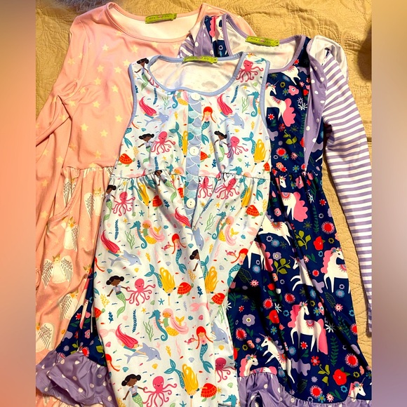 3 Millie love Lily dresses